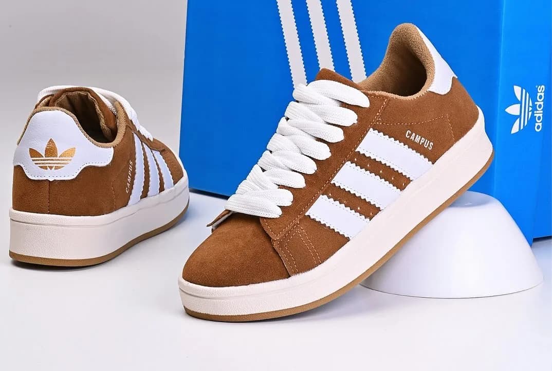 Tênis Adidas Campus caramelo